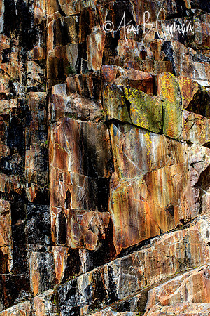 Colored Cliff