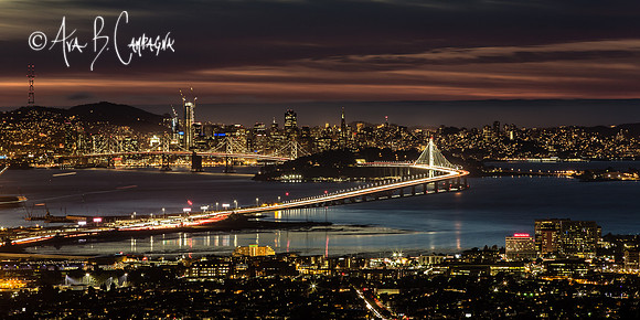 San Francisco Bay at Night