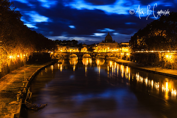Il Tevere di Notte